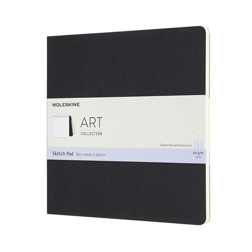 Bloc croquis carre noir