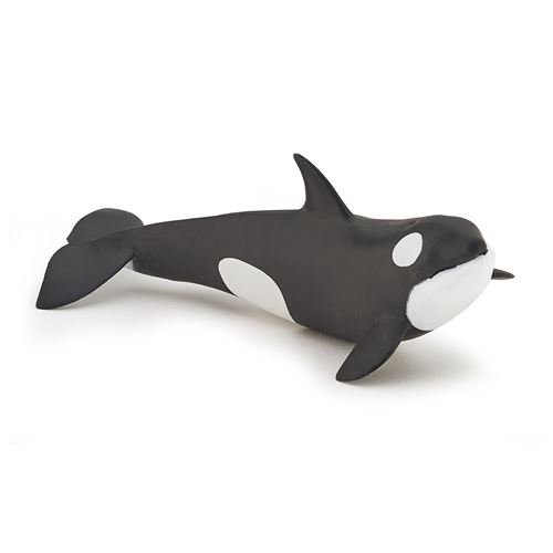 Papo Noir/Blanc Figurine Bébé Orque Et