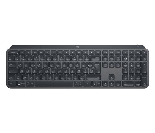 Logitech MX Keys Advanced Wireless Illuminated Keyboard - Toetsenbord - backlit - Bluetooth, 2.4 GHz - Frans
