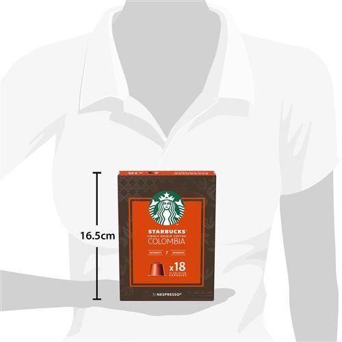 Non Communiqué Capsules Café Starbucks Nespresso Colombia X18