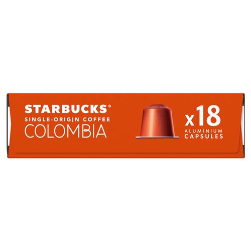 Capsules café Starbucks Nespresso Colombia X18 - Achat & prix