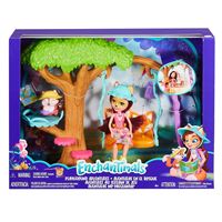 Enchantimals - Coffret Bonita & Bannon Ours - Mini-poupée - Dès 4 ans - Jeux - Jouets