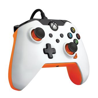 Manette filaire Pdp pour Xbox et PC Blanc atomique