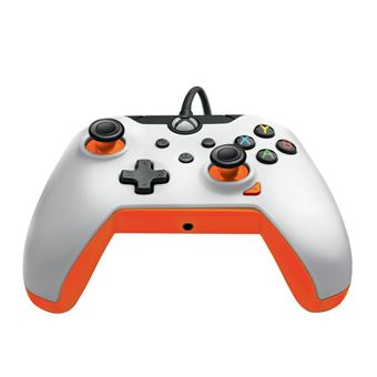 Manette filaire Pdp pour Xbox et PC Blanc atomique