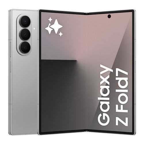 Smartphone Samsung Galaxy Z Fold7 8 5G Double nano SIM 256 Go Gris