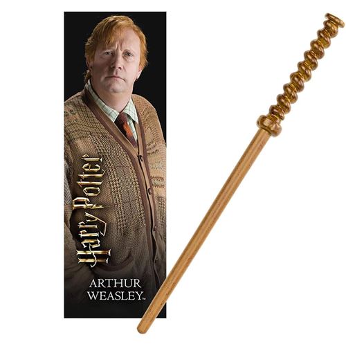 HARRY POTTER-BAGUETTE PVC ARTHUR WEASLEY 30CM-MP 3D