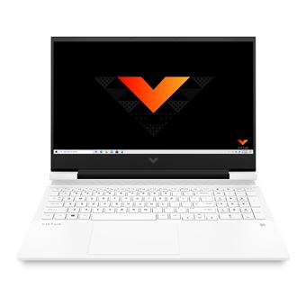 PC Portable HP Victus 16-e0125nf 16,1" AMD Ryzen 5 8 Go RAM 512 Go SSD Nvidia GTX 1650 Blanc céramique - 1
