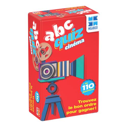 Jeu de culture générale Megableu Abc Quiz Cinéma - Megableu