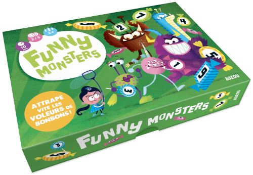 P’Tit Jeu De Funny Monsters Auzou