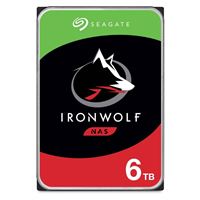 Seagate IronWolf ST6000VN0033 - Vaste schijf - 6 TB - intern - 3.5" - SATA 6Gb/s - 7200 tpm -buffer: 256 MB