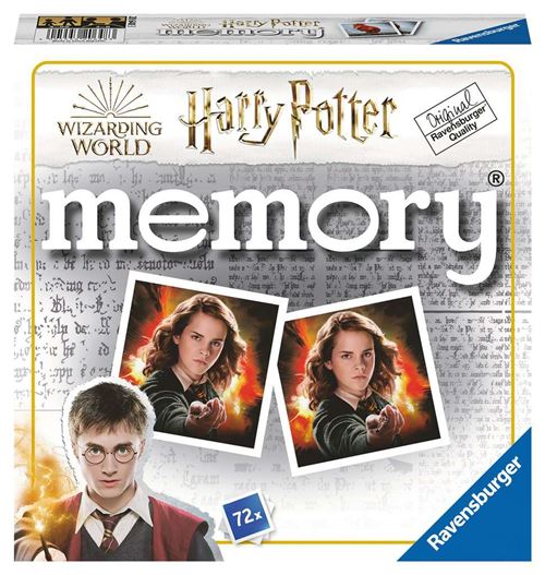 Jeu de mémoire Ravensburger Harry Potter Memory État correct - Ravensburger reconditionné disponible sur Fnac
