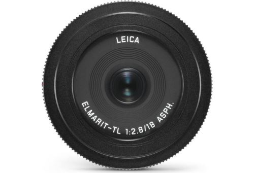Objectif hybride Leica Elmarit-TL 18 mm f/2.8 ASPH. Noir