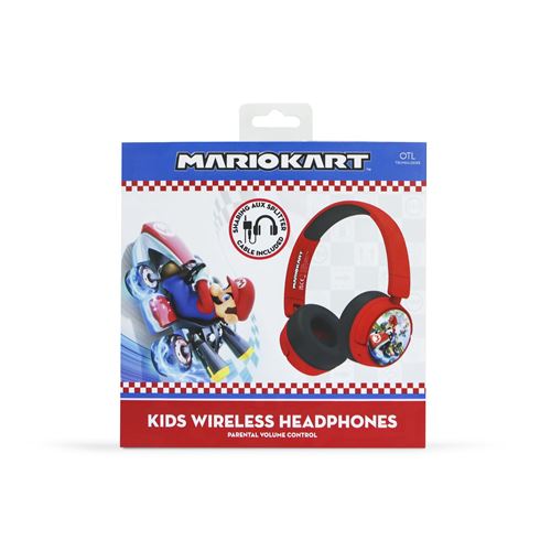 Jeu éducatif et électronique Otl Mario Kart Kids Wireless Headphones