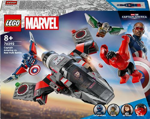 LEGO ® Super Heroes 76292 Showdown zwischen Captain America und Red Hulk