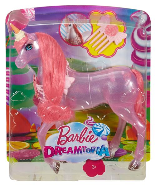 Poupee Barbie Dreamtopia Licorne Friandises Poupee a la Fnac