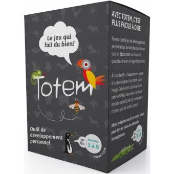 Totem - Le Jeu qui fait du Bien - Jeu d'ambiance - Boutique Esprit Jeu