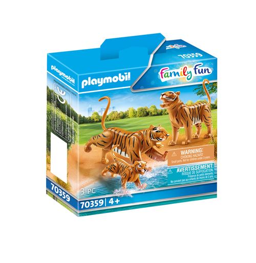 Playmobil Family Fun 70359 2 Tigres Avec Bébé
