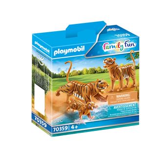 Playmobil Family Fun 70359 2 Tigres avec bébé - 1