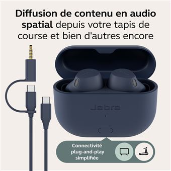【未開封】Jabra Elite 8 Active ワイヤレスイヤホン ネイビー Ecouteurs sans fil Bluetooth Jabra Elite 8 Active Sport Bleu