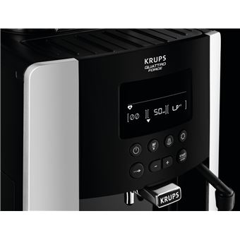 Krups - Arabica Silver Écran Lcd Yy3075Fd - Argent - Machine À Café Grains