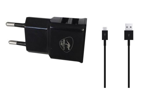 Chargeur secteur Mobility Lab + Câble Micro USB Noir