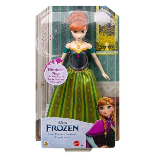 Disney Poupée Anna Chantante - Multicolore - Image 3