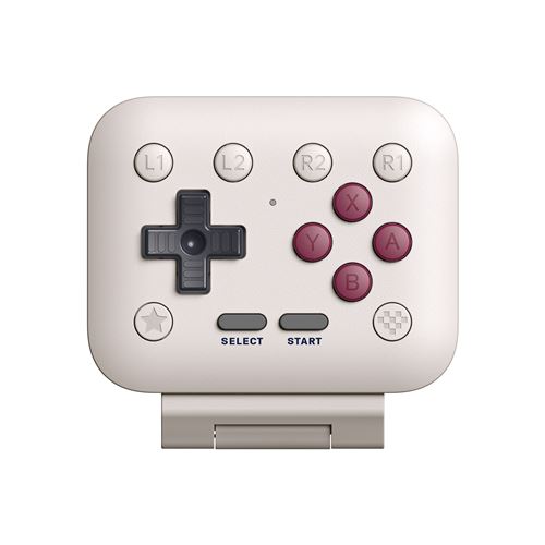 Manette à rabat Just For Games 8BitDo FlipPad G Classic Edition Gris pour jeux mobiles