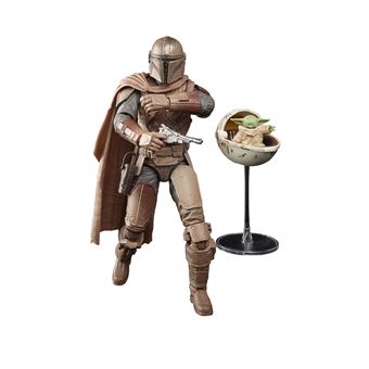 Figurine Star Wars Bl Mando Grogu Arvala 7 Build up 15 cm