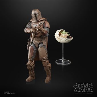 Figurine Star Wars Bl Mando Grogu Arvala 7 Build up 15 cm