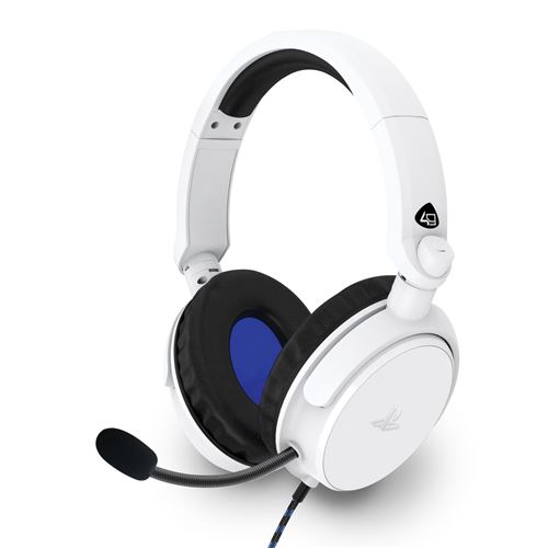 Casque Gaming filaire pour PS4 Stealth PRO4 50SWHT Blanc