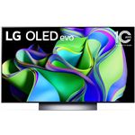 TV OLED Evo LG OLED48C3 121 cm 4K UHD Smart TV 2023 Noir et Argent