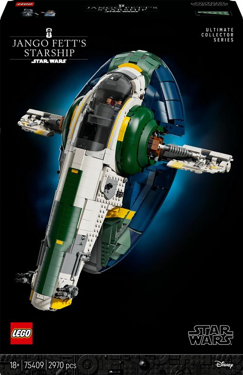 LEGO Star Wars Vaisseau de classe Firespray de Jango Fett 75409 - vue 4