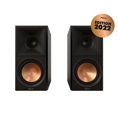 Enceintes bibliothèque Klipsch RP-600M-II Ebène Edition 2022 Vendues par paire