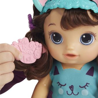 Poupée électronique Baby Alive Coiffure Magique Cheveux Bruns