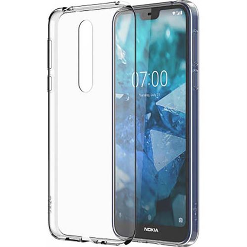 Custodia di silicone compatibile con Nokia 7.2