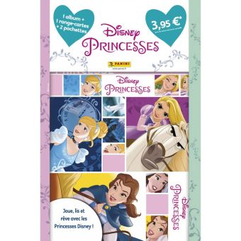 Jeu de cartes Panini Disney Princesses Album 2 Pièces