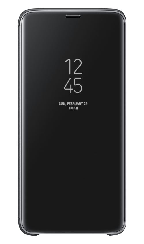 SAMSUNG S9+ CLEAR VIEW STANDING COVER BLACK