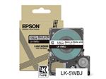 Epson LabelWorks LK-5WBJ - Noir sur blanc mat - rouleau (1,8 cm x 8 m) 1 cassette(s) boîte de suspension - cartouche de bande - pour LabelWorks LW-C410, LW-C610