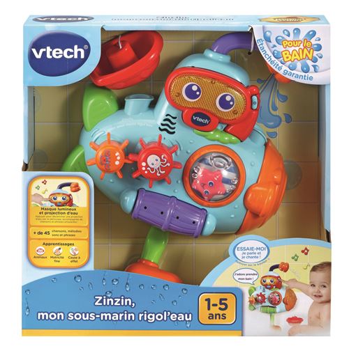 Jeu éducatif Vtech Baby Zinzin mon sous-marin rigol'eau