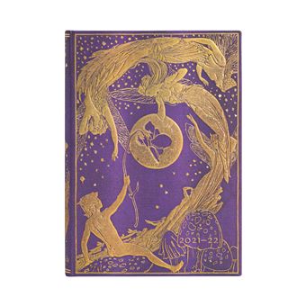 Agenda scolaire 2021 2022 Paperblanks Fée Violette