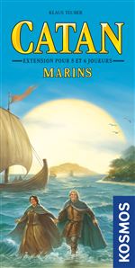 Jeu de stratégie Asmodee Catan Marins Extension pour 5 et 6 joueurs