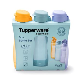 Set de 3 bouteilles Sans Tupperware Eco 750 ml - 1