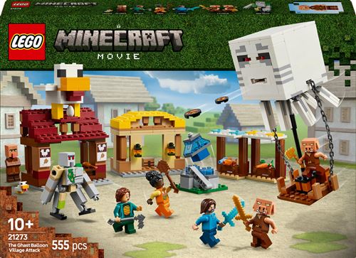 LEGO® Minecraft® 21273 Les Ghasts à l’attaque du village