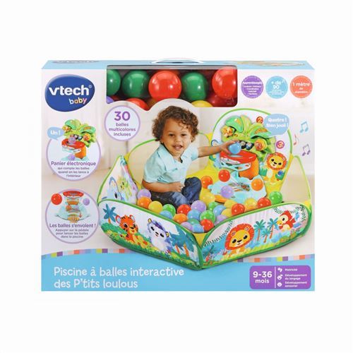 Piscine A Balles Interactive Vtech Baby Des P Tits Loulous Jeu D Eveil Achat Prix Fnac
