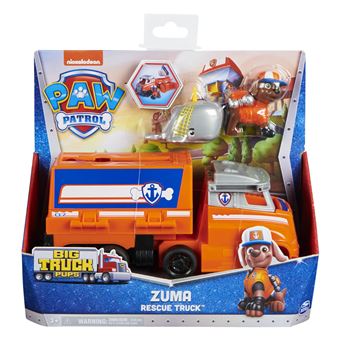 Voiture Paw Patrol Camion et Figurine Zuma Big Truck Pups Paw