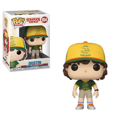 FUNKO 804-S3 STRANGER THINGS-DUSTIN (AT CAMP)