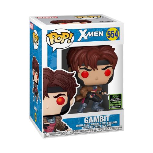 Figurine Funko POP! Marvel Comics - Classic Gambit exclusivité Fnac État correct - Funko reconditionné disponible sur Fnac