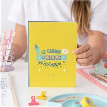 Cahier d’autocollants et de notes adhésives Mr. Wonderful Rien ne m’échappe