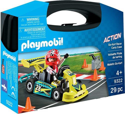 Playmobil Valisette Pilote de Karting 9322 - vue 8