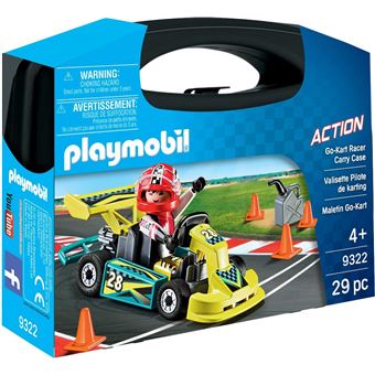 Playmobil Action 9322 Valisette Pilote de karting